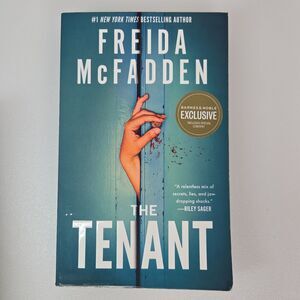 The Tenant by Freida McFadden Trade Book Paperback Suspense Best Selling Author
